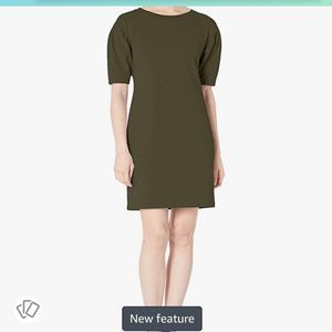 Daily Ritual Women's XL Pleated-Sleeve Sweatshirt Dress